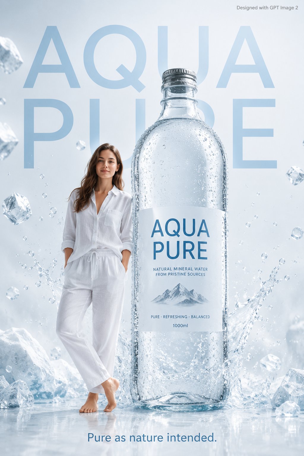 Luxury Mineral Water Ad