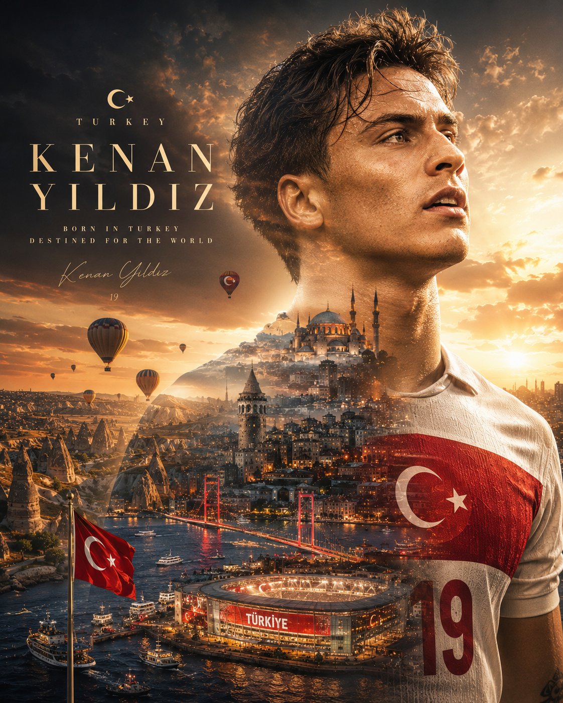 Güler Turkey Double Exposure