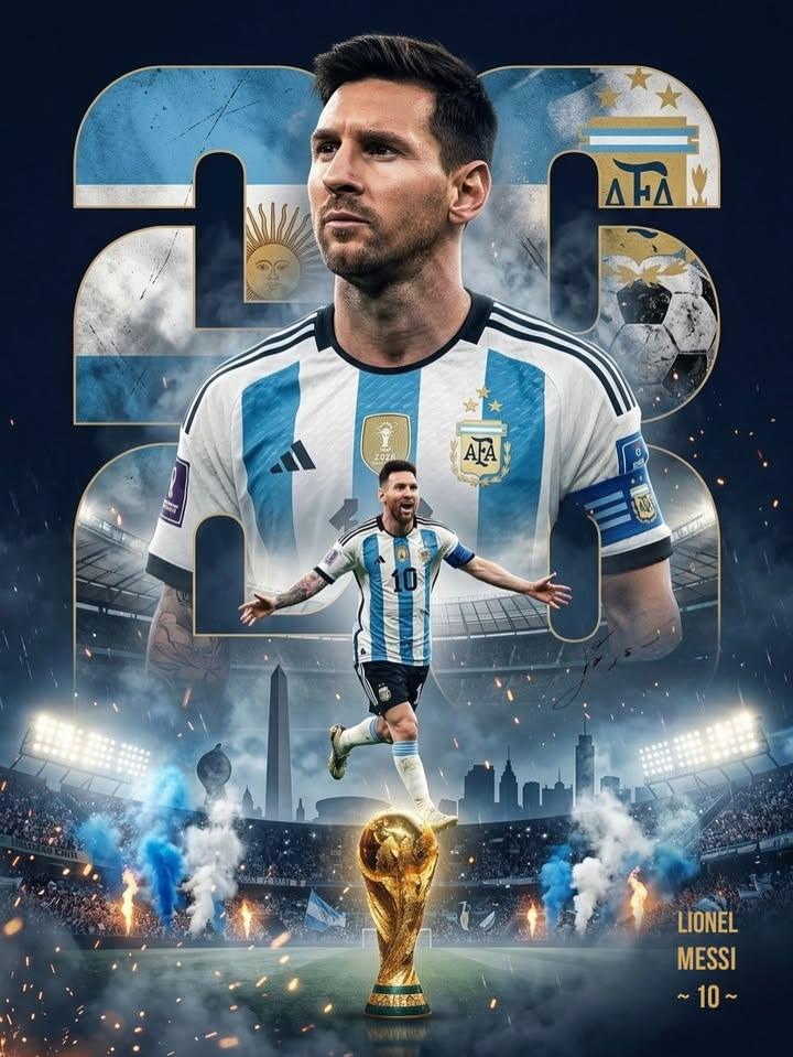 Messi Argentina Promotional Photo