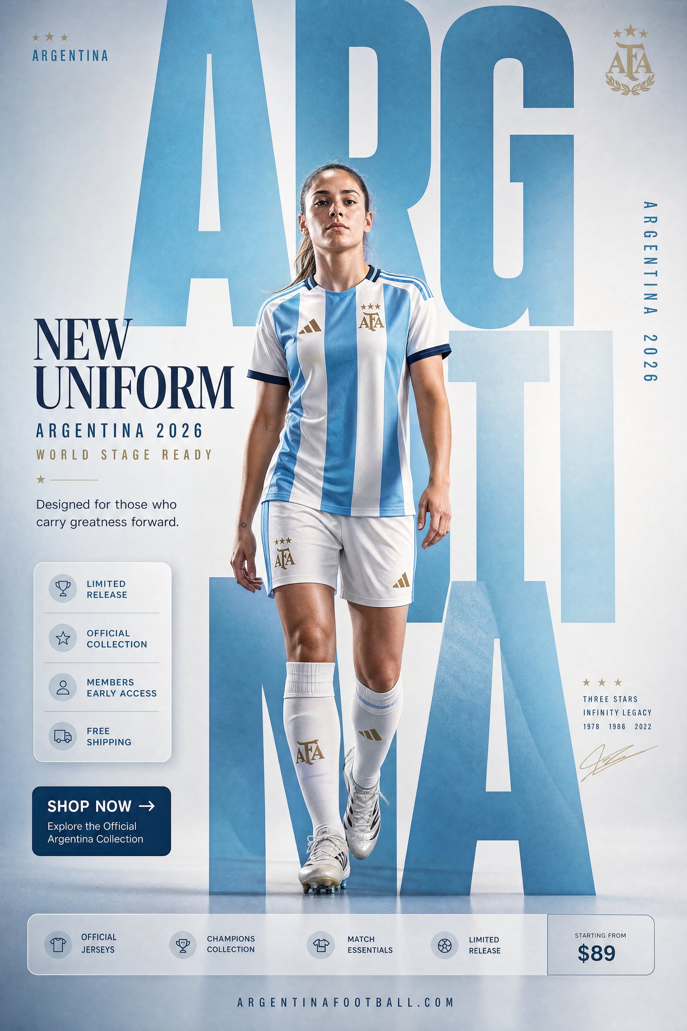 Argentina New Uniform Identity