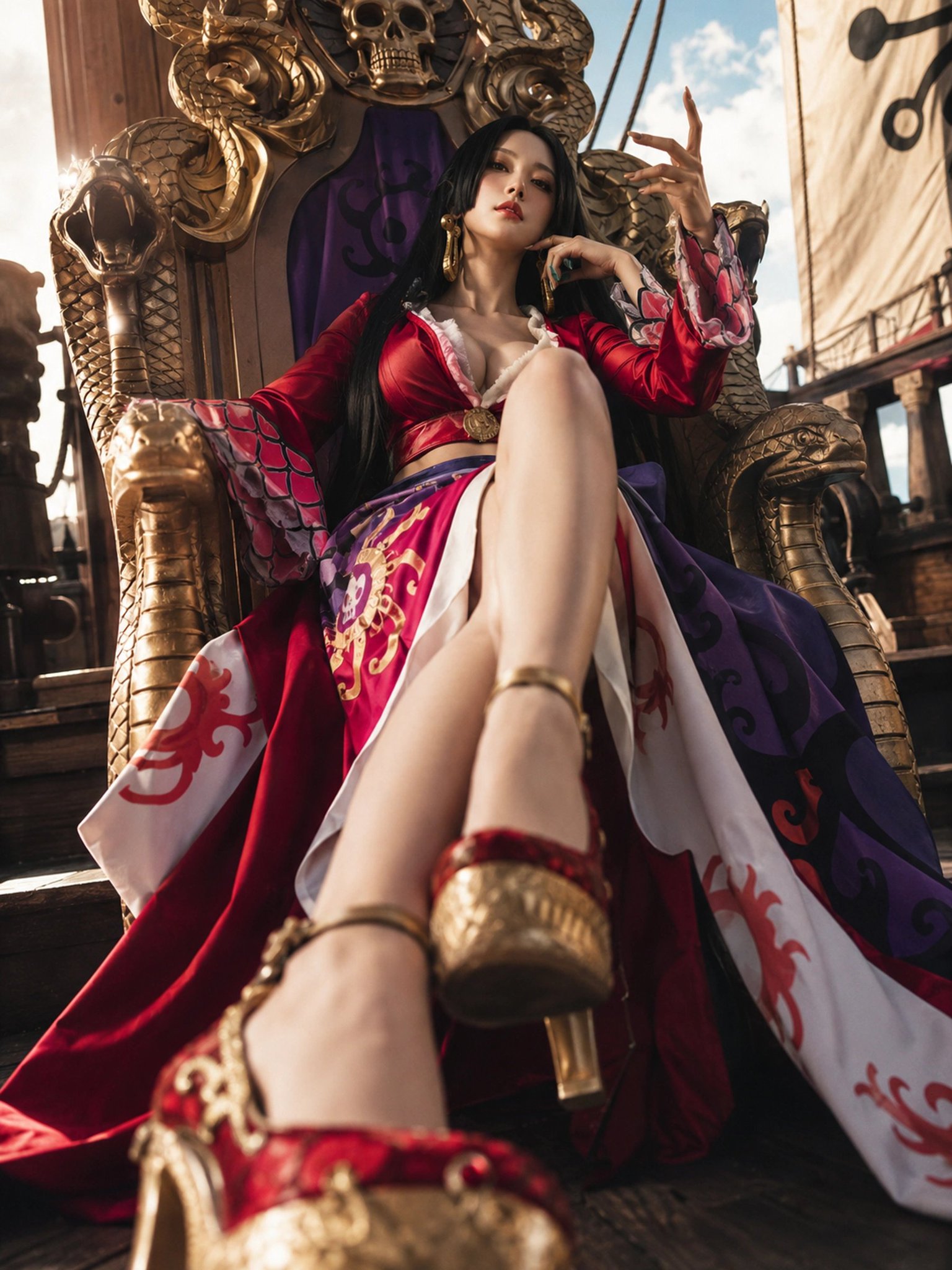 Boa Hancock Empress Throne