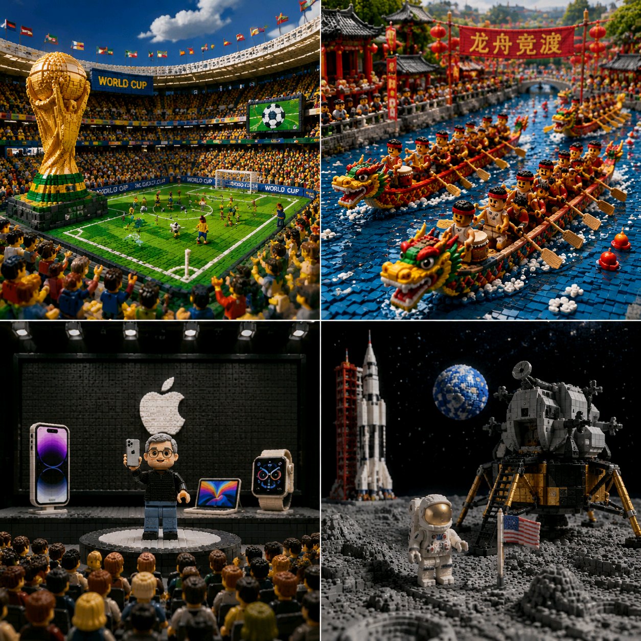 Giant Brick Miniature World