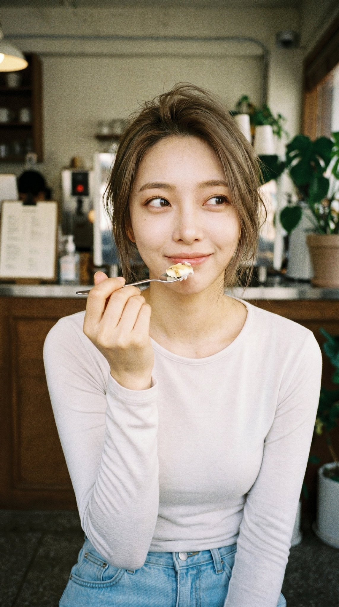 Cafe Sweetheart Candid Shot