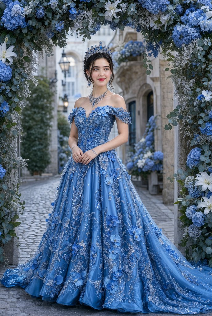 Blue Satin Queen's Stunning Debut