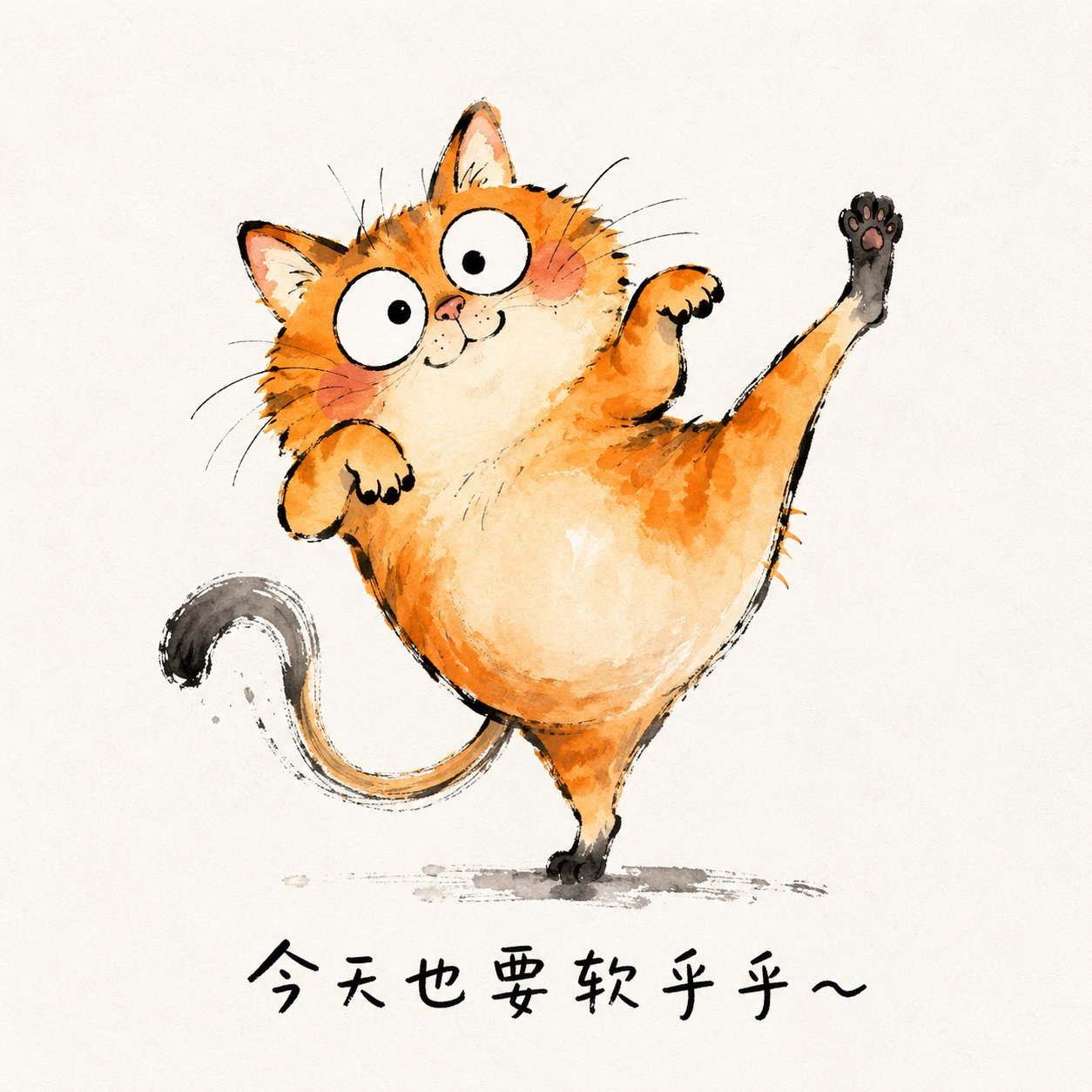 Playful Animal Sketch