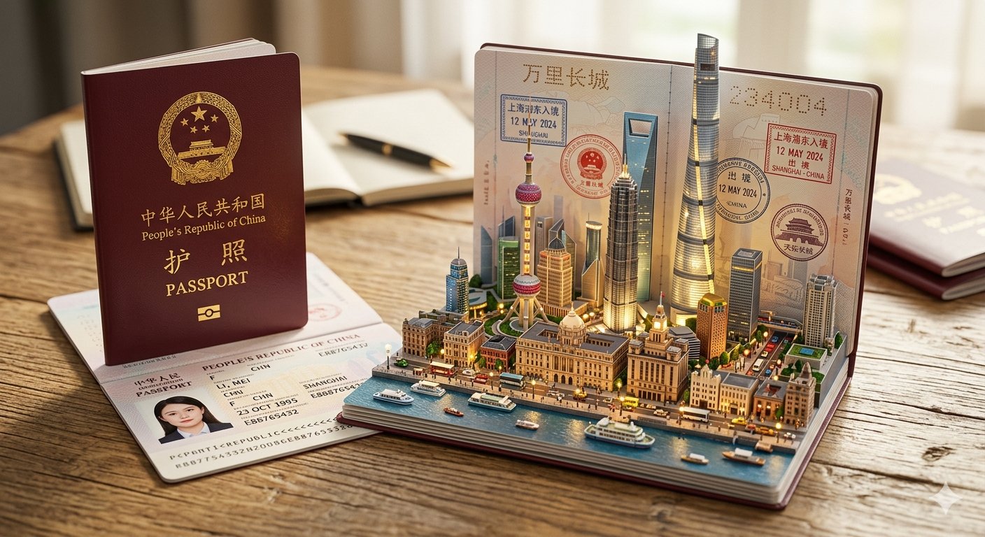 Passport Unfolds Into Shanghai
