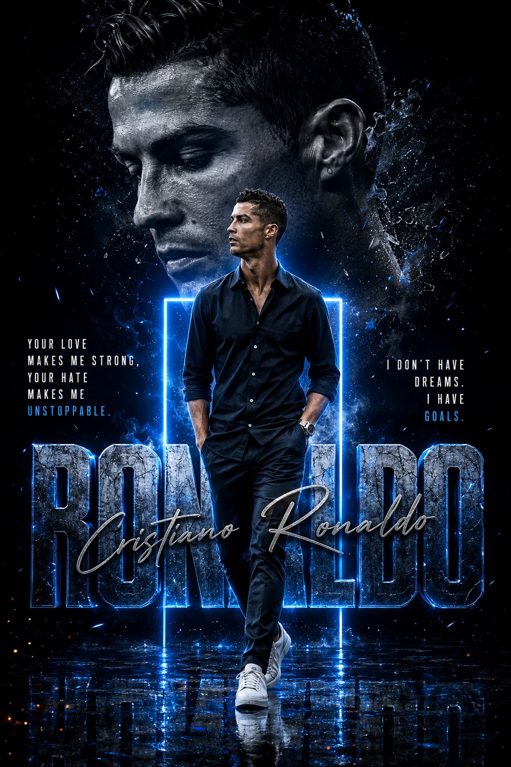 Cinematic Celebrity Poster Design