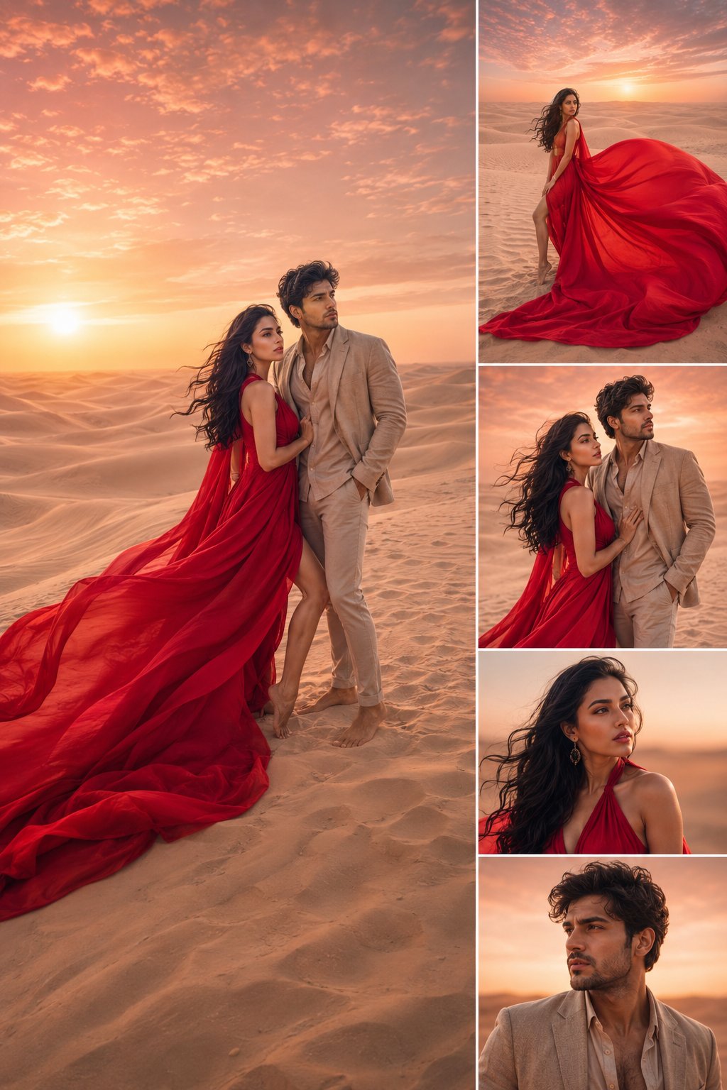 Desert Romance: Luxury Fashion Editorial
