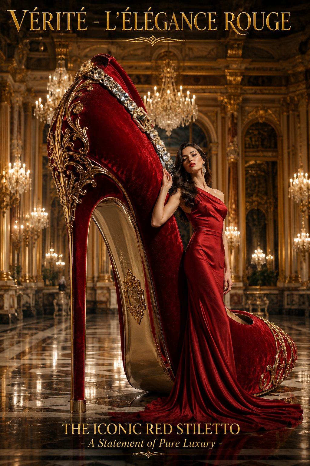 Iconic Red Stiletto Luxury