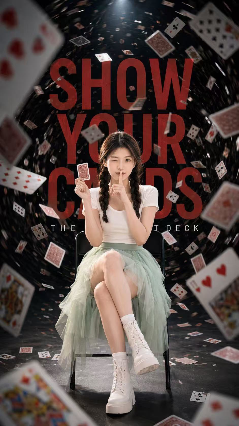 Secret Card Storm Portrait