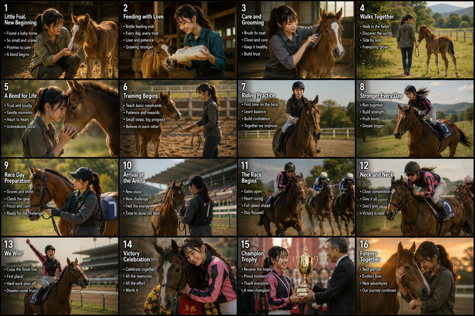 Girl's Champion Horse Journey