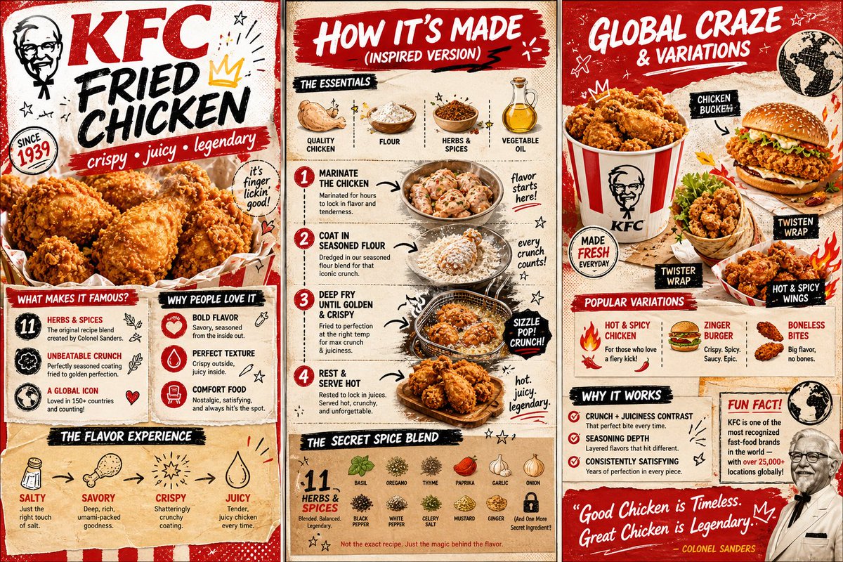 KFC Fried Chicken Zine