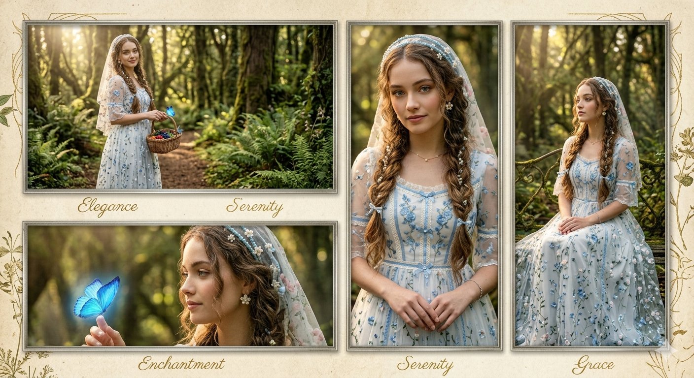 Dreamy Forest Maiden Portrait Collection