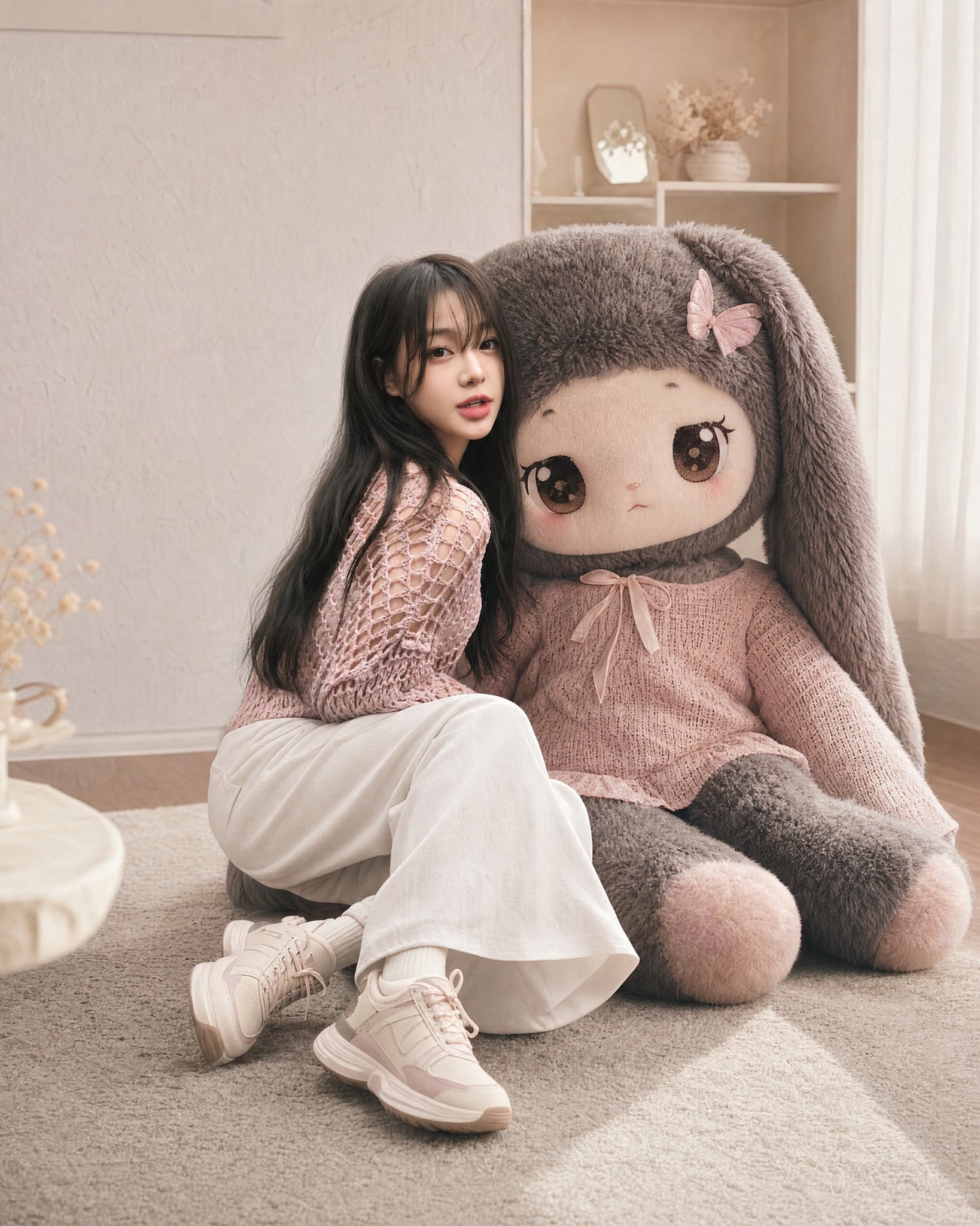 Plush Companion Portrait Editorial