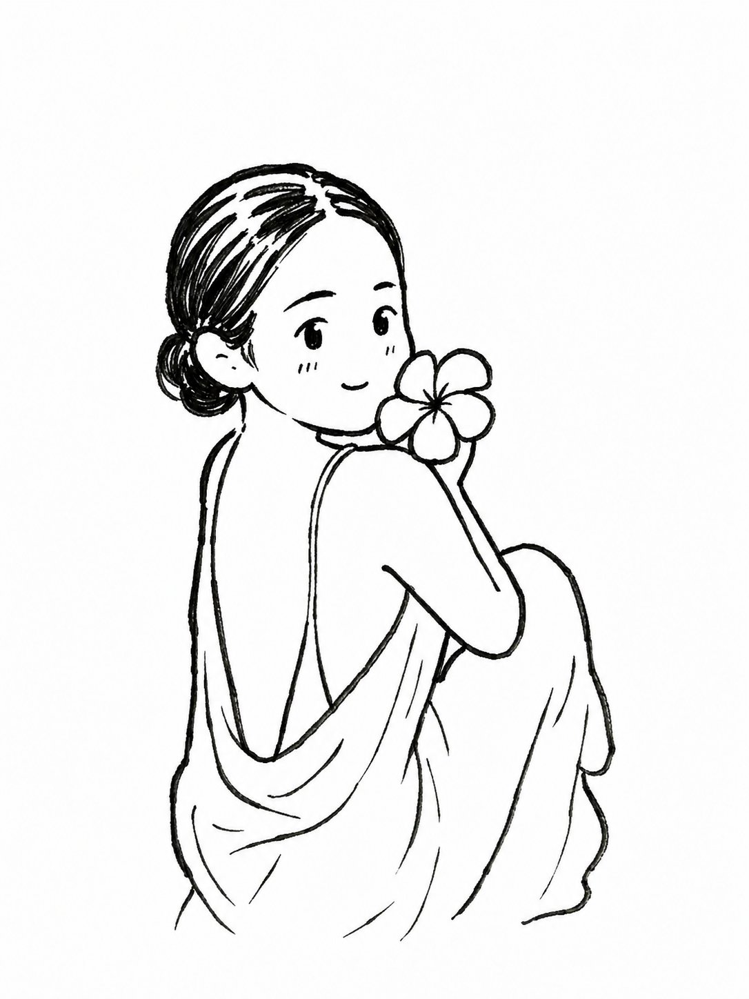 Photo to Chibi Doodle Art
