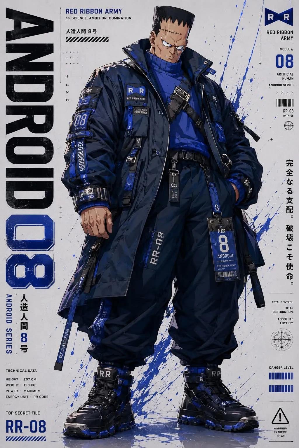 Cyberpunk Dragon Ball Tactical Agents