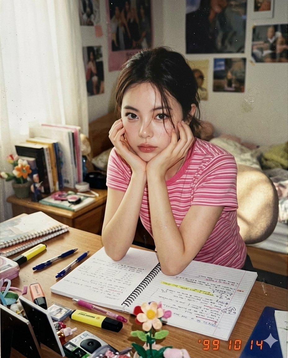 90s Girl Desk Snapshot