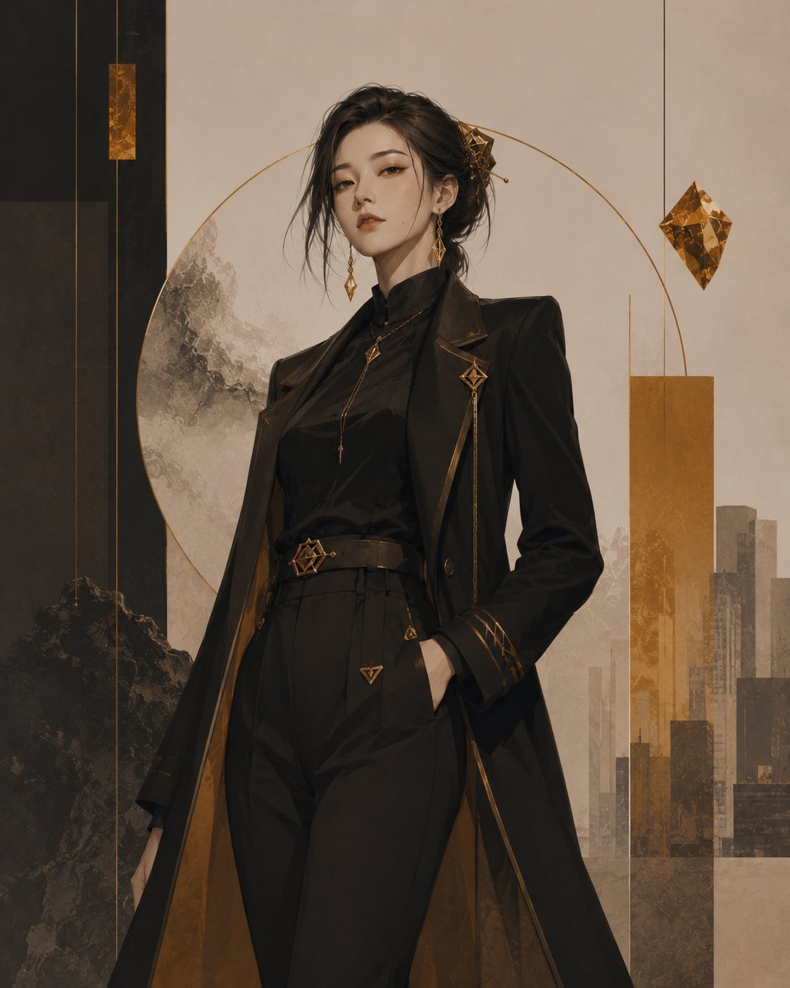 Ink Gold Urban Women