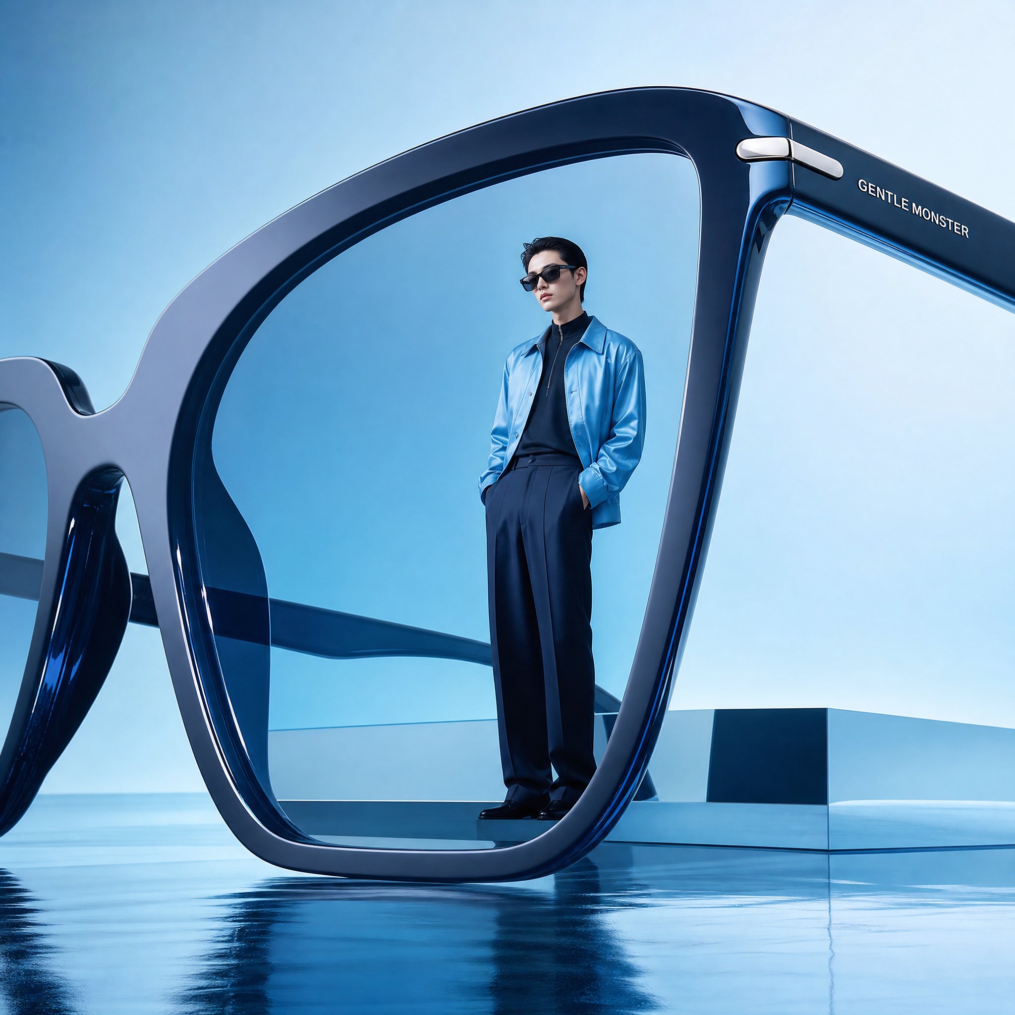 Futuristic Sunglasses Furniture Editorial