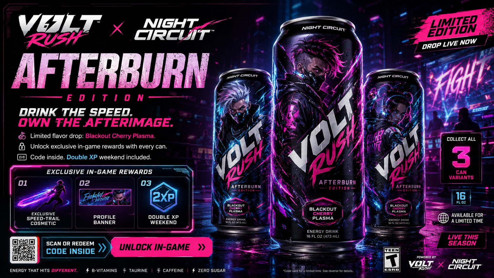 Energy Drink Collab Ad