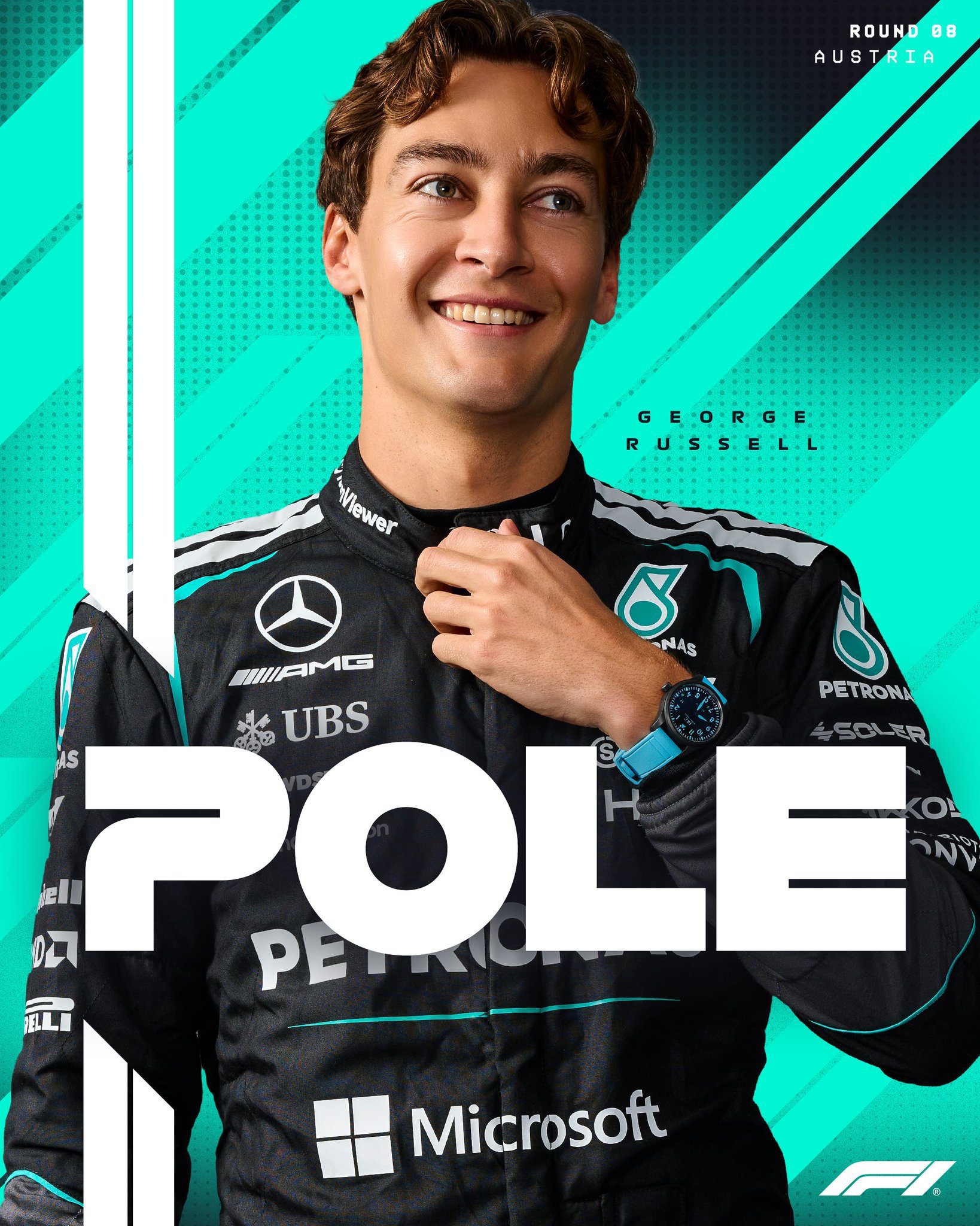 F1 Pole Position Poster Art