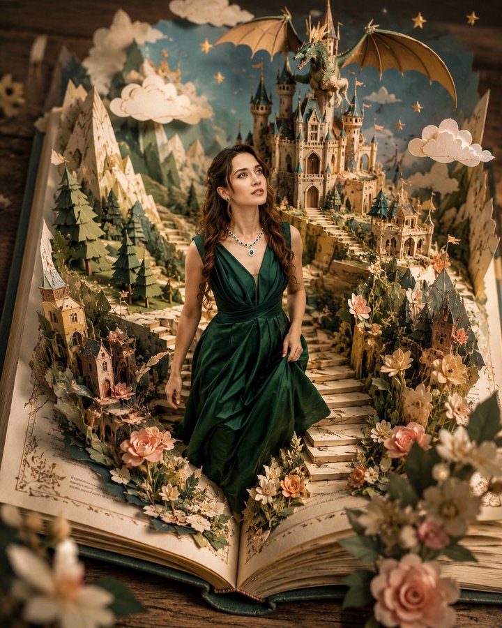 Magical Pop-Up Fairy Tale Book