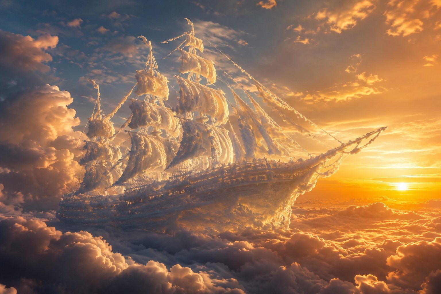 Dreamy Cloud Fantasy Worlds