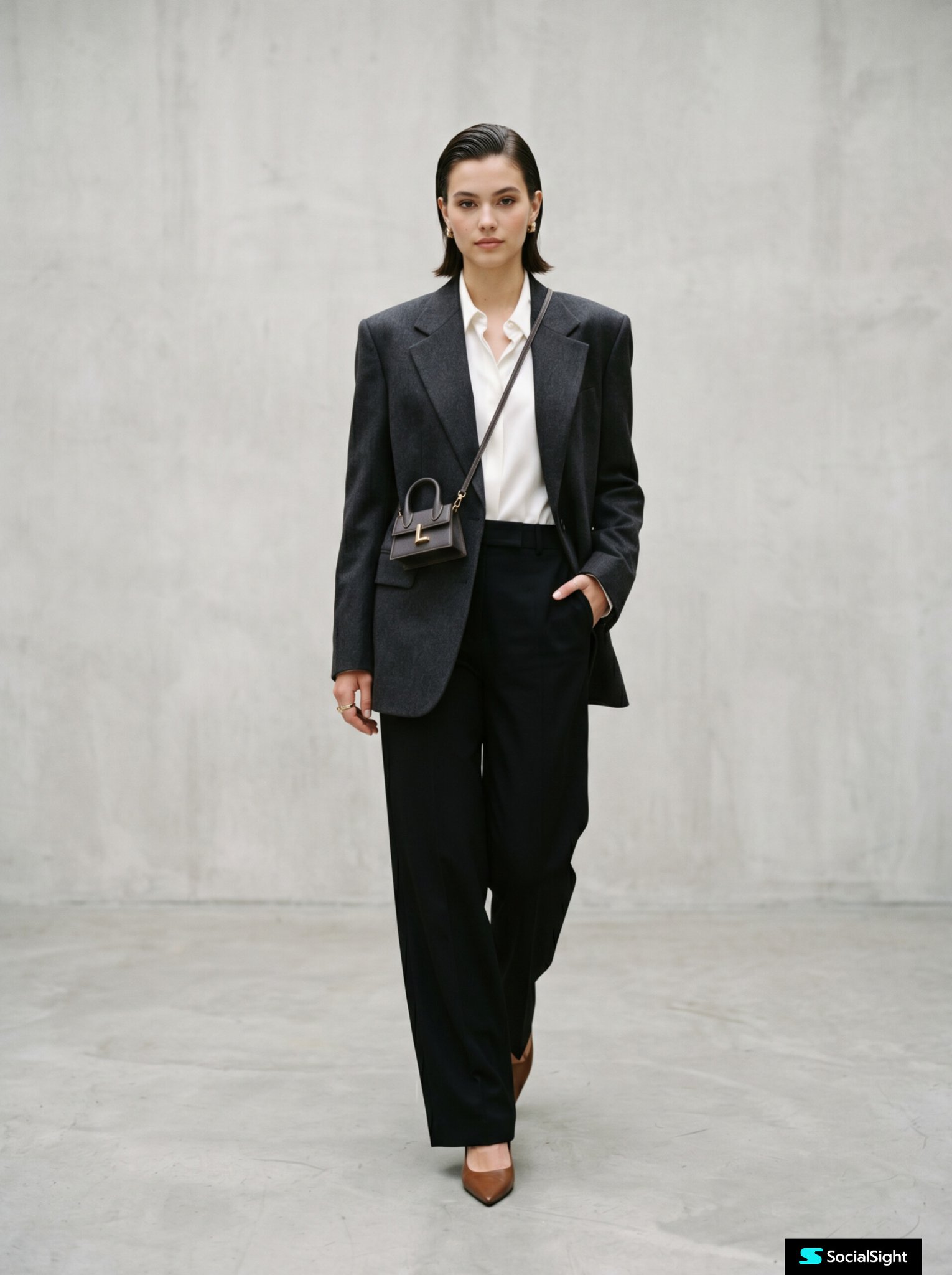 Surreal Mini Luxury Bag Fashion Editorial