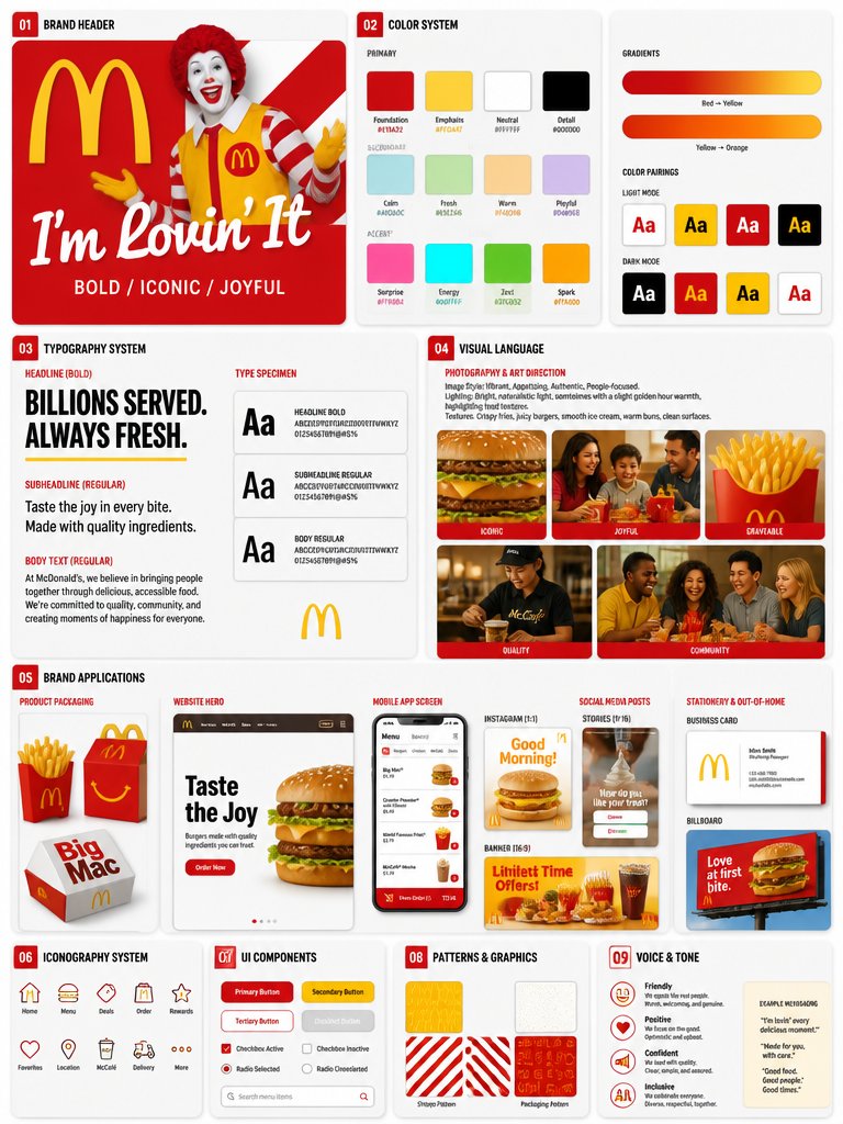 Fast Food Brand Design System