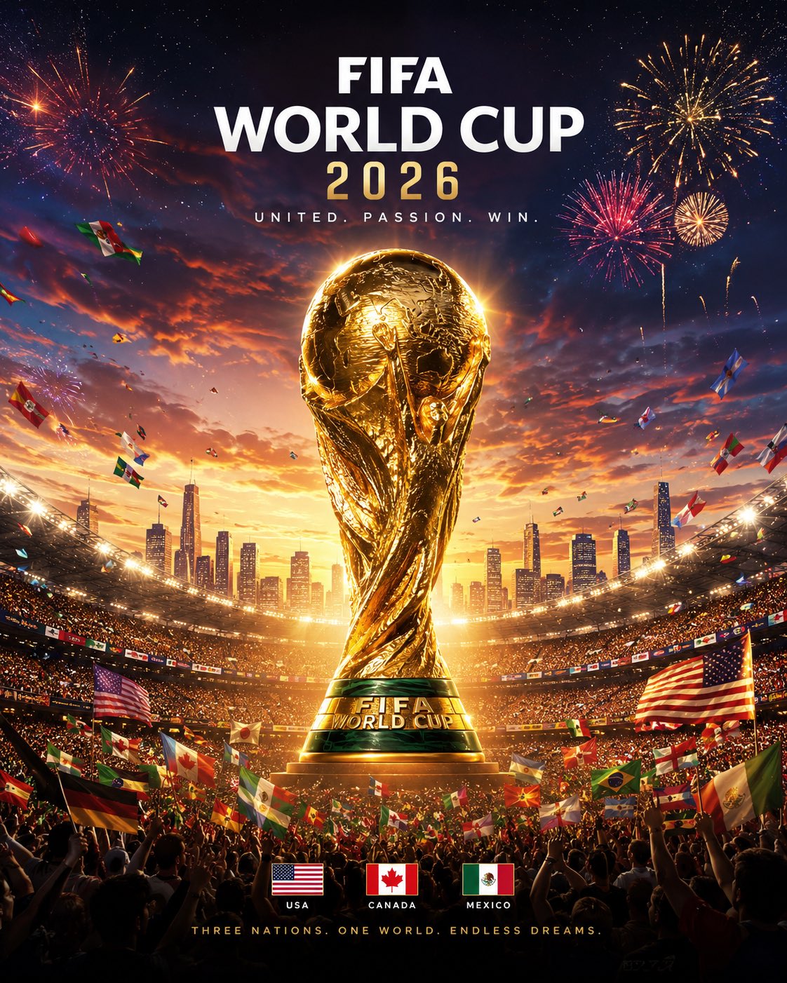 Epic World Cup Poster Art