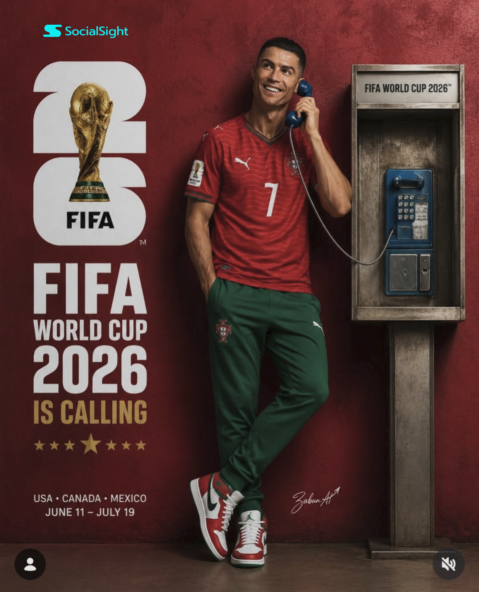 Ronaldo Calls 2026 World Cup