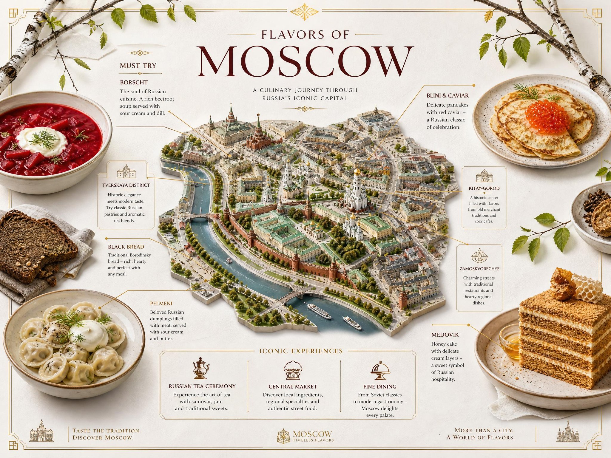 Moscow Flavor Culinary Journey