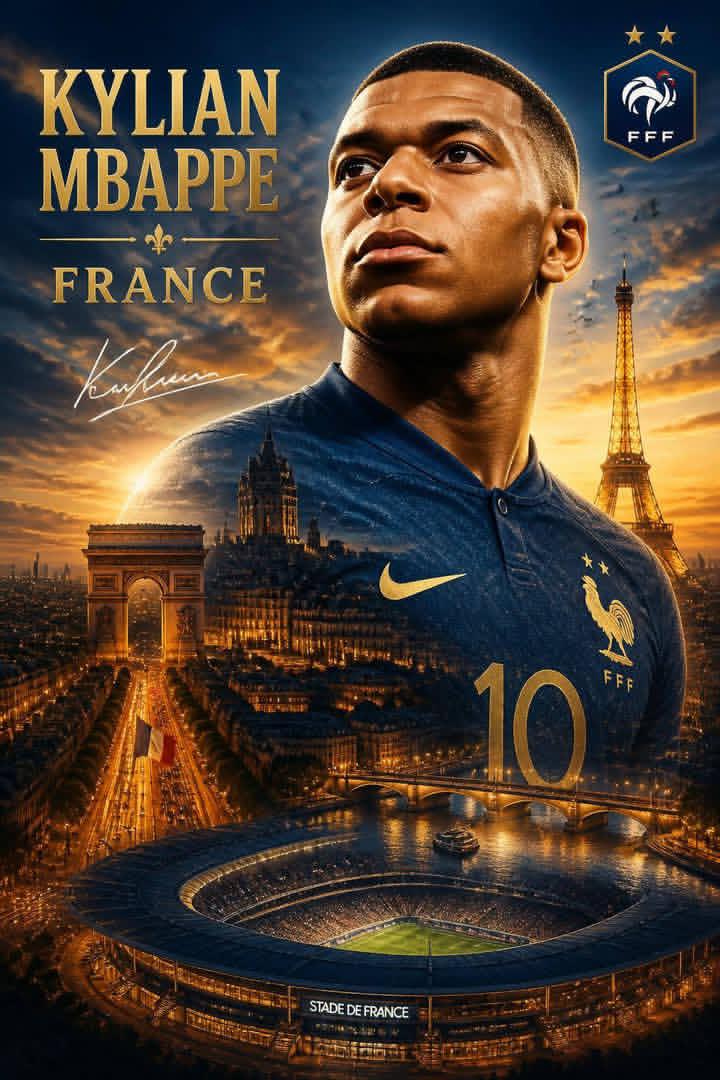 French Star Paris Golden Hour Poster