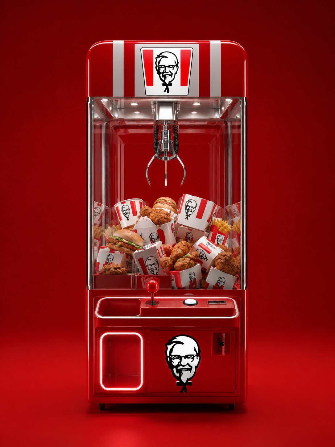 Futuristic Premium Brand Claw Machine