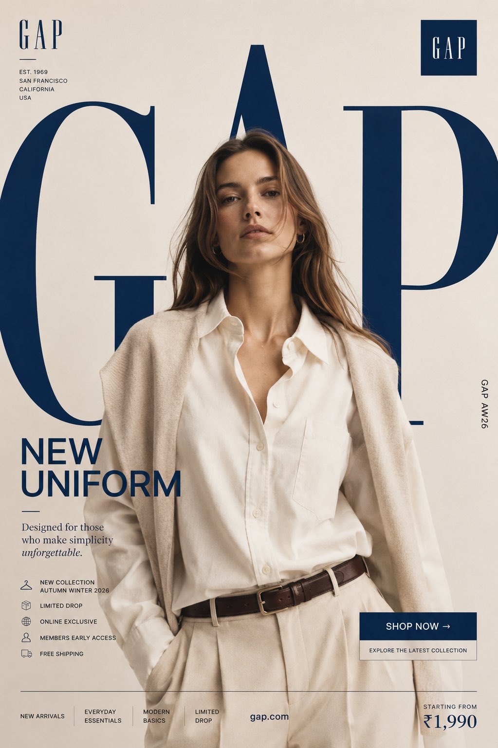 GAP New Uniform Lifestyle