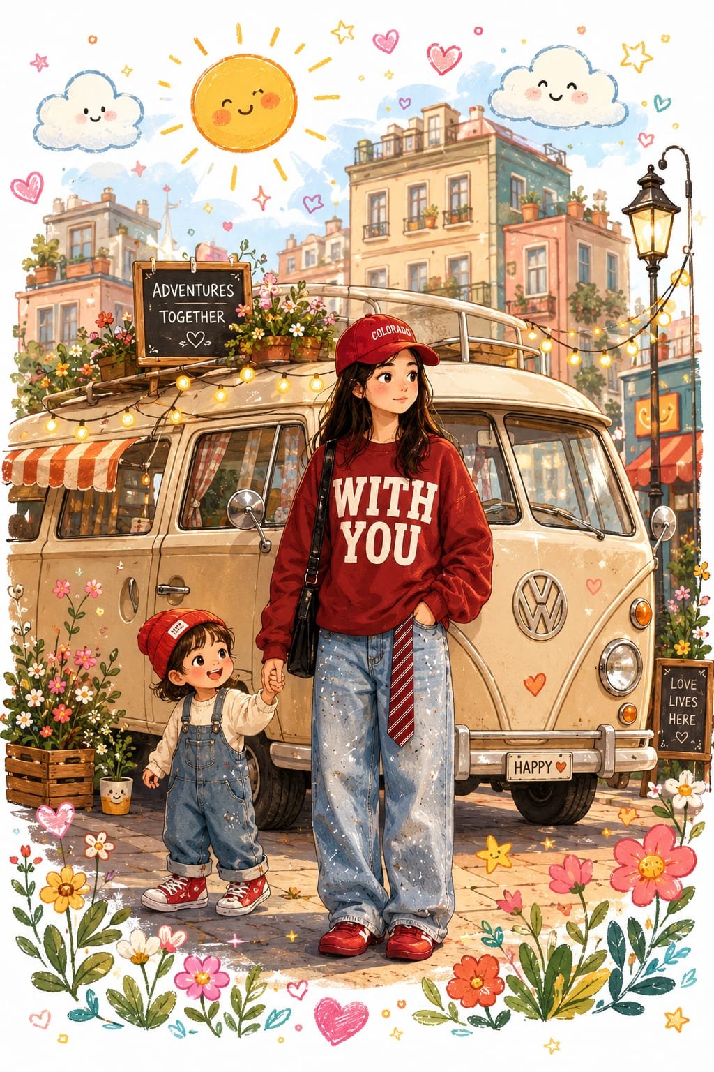 Magical Family Camper Picture Book