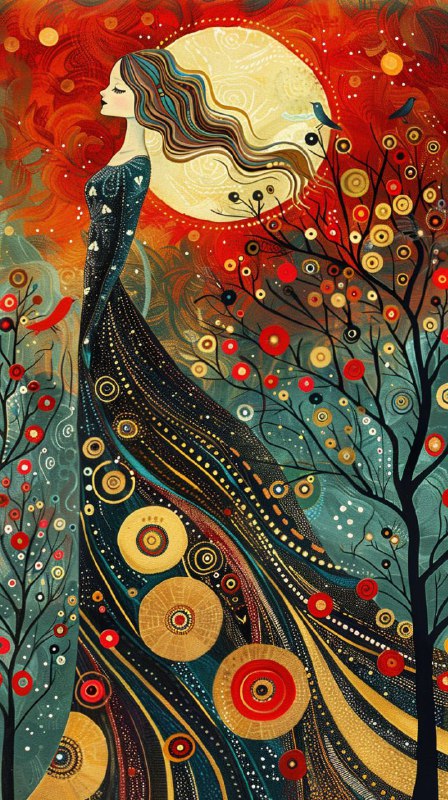 Evil Queen Whimsical Storybook Oil Canvas Illustration