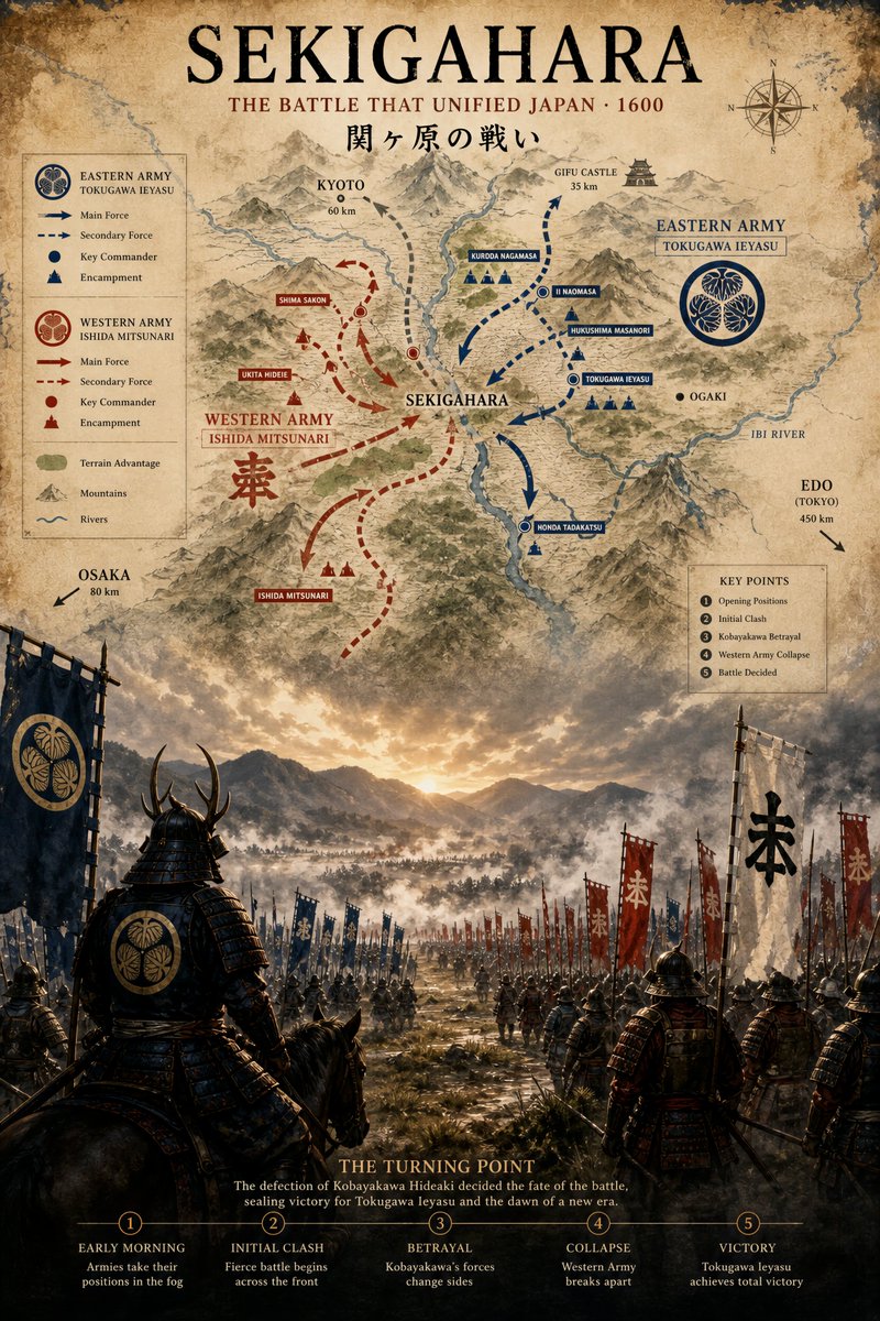 Epic Historical Battle Illustration Poster