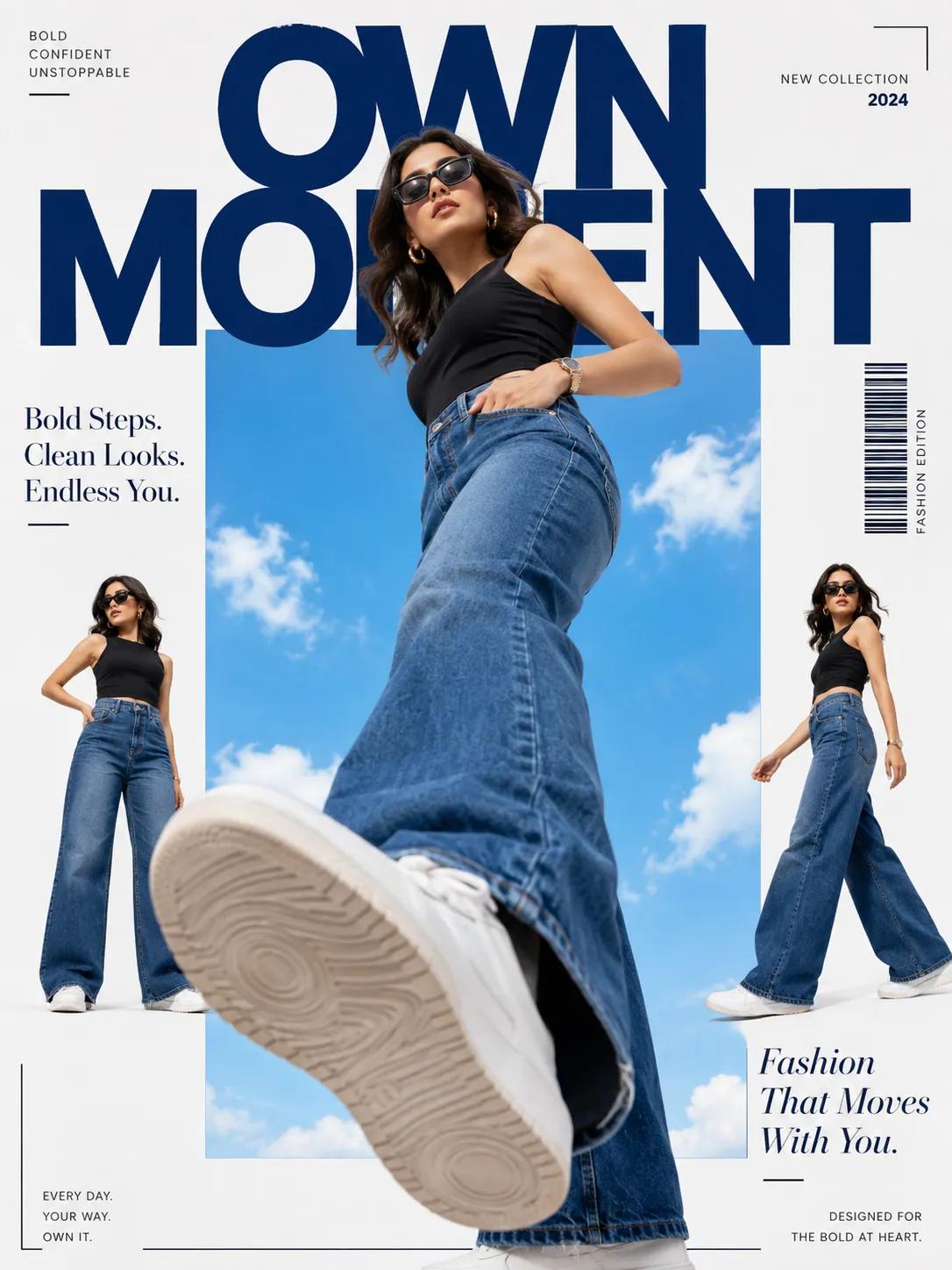 Cloud Stride Fashion Editorial
