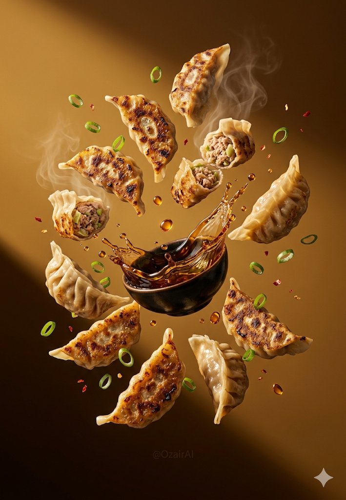 Zero Gravity Floating Sushi Art
