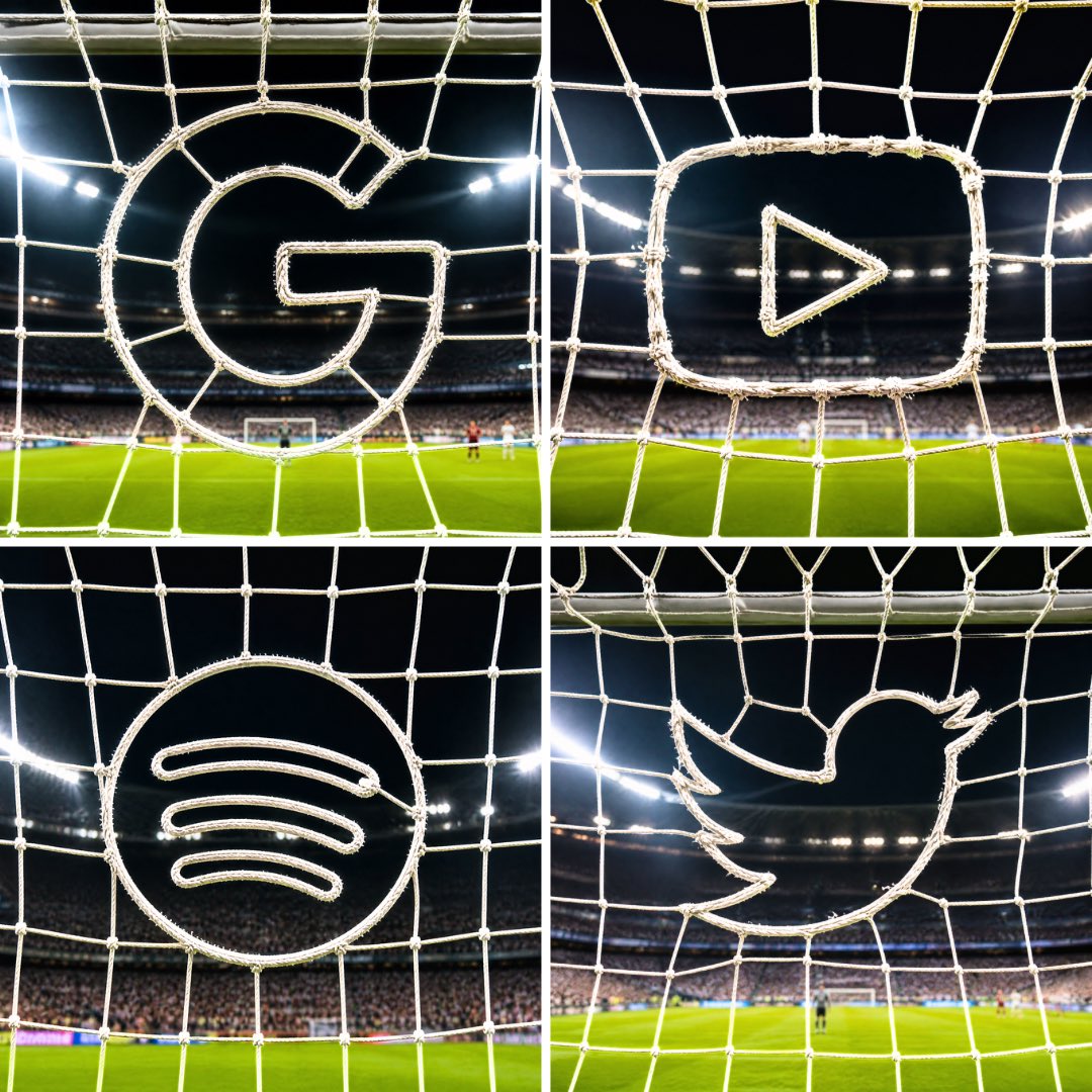 Hidden Brand in Goal Net