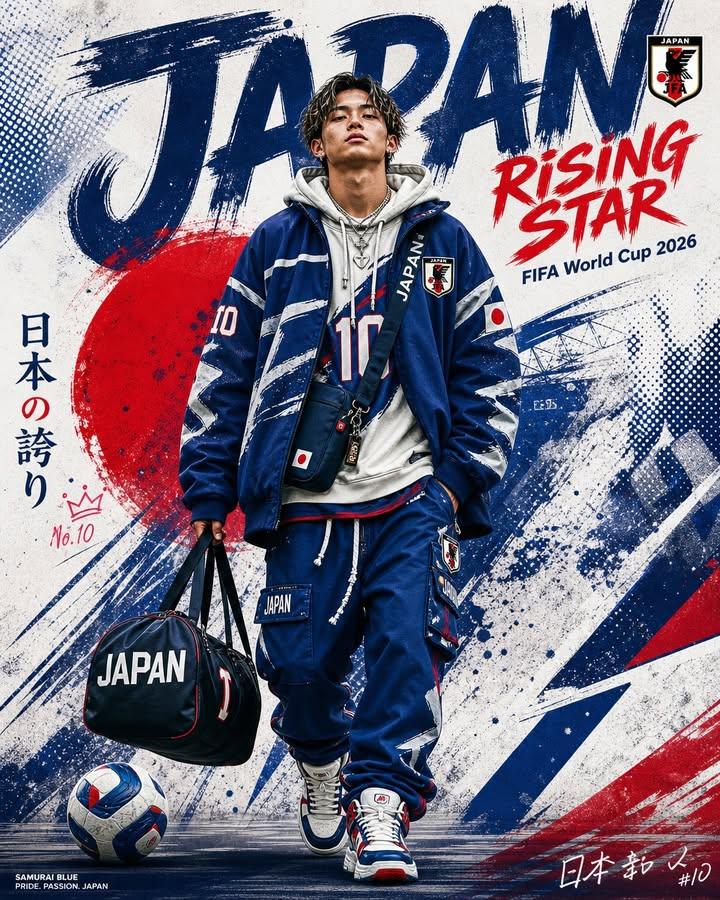 Japan 2026 World Cup Poster