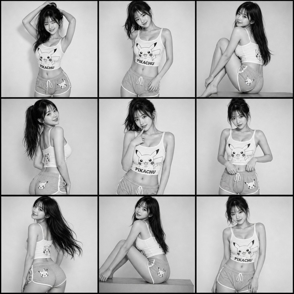 BW Fashion Contact Sheet