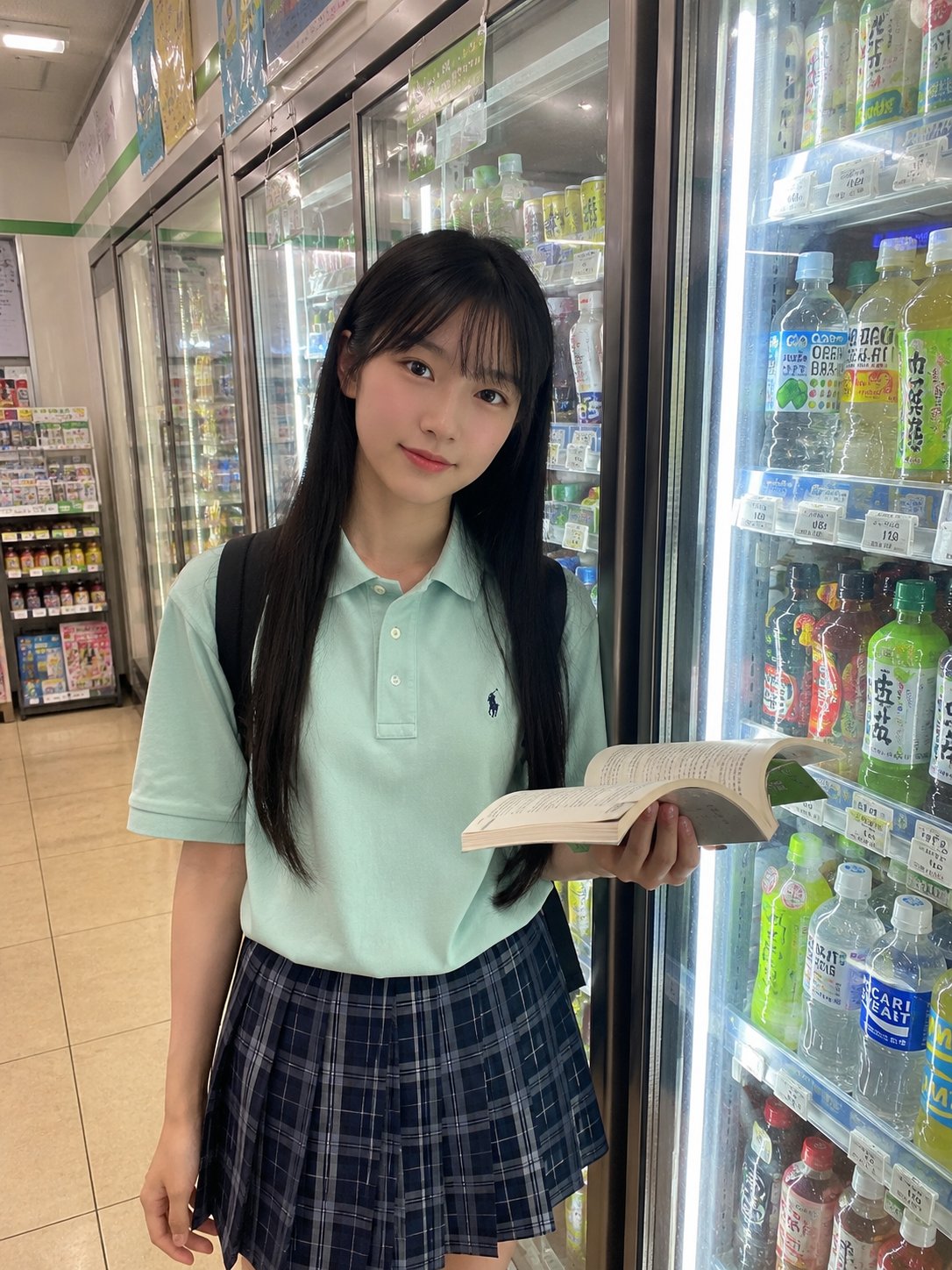 Convenience Store Girl Snapshot