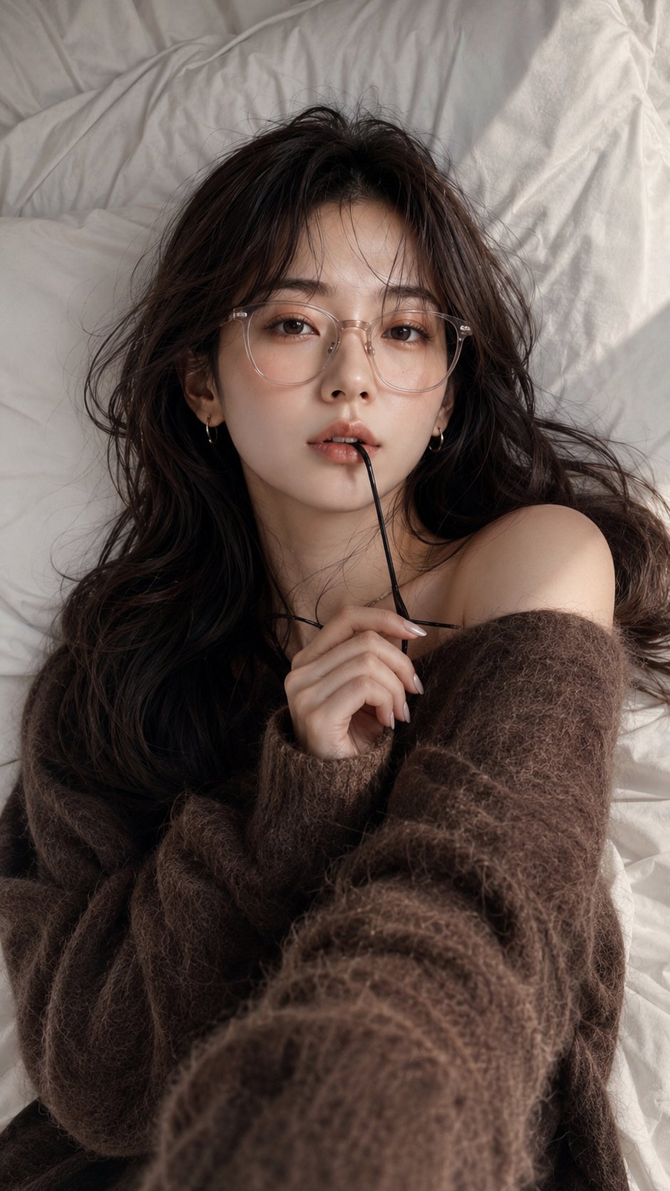 Korean Lazy Selfie Aesthetic