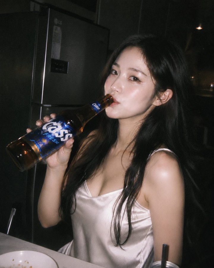 Midnight Glow: Beer in Fridge Light