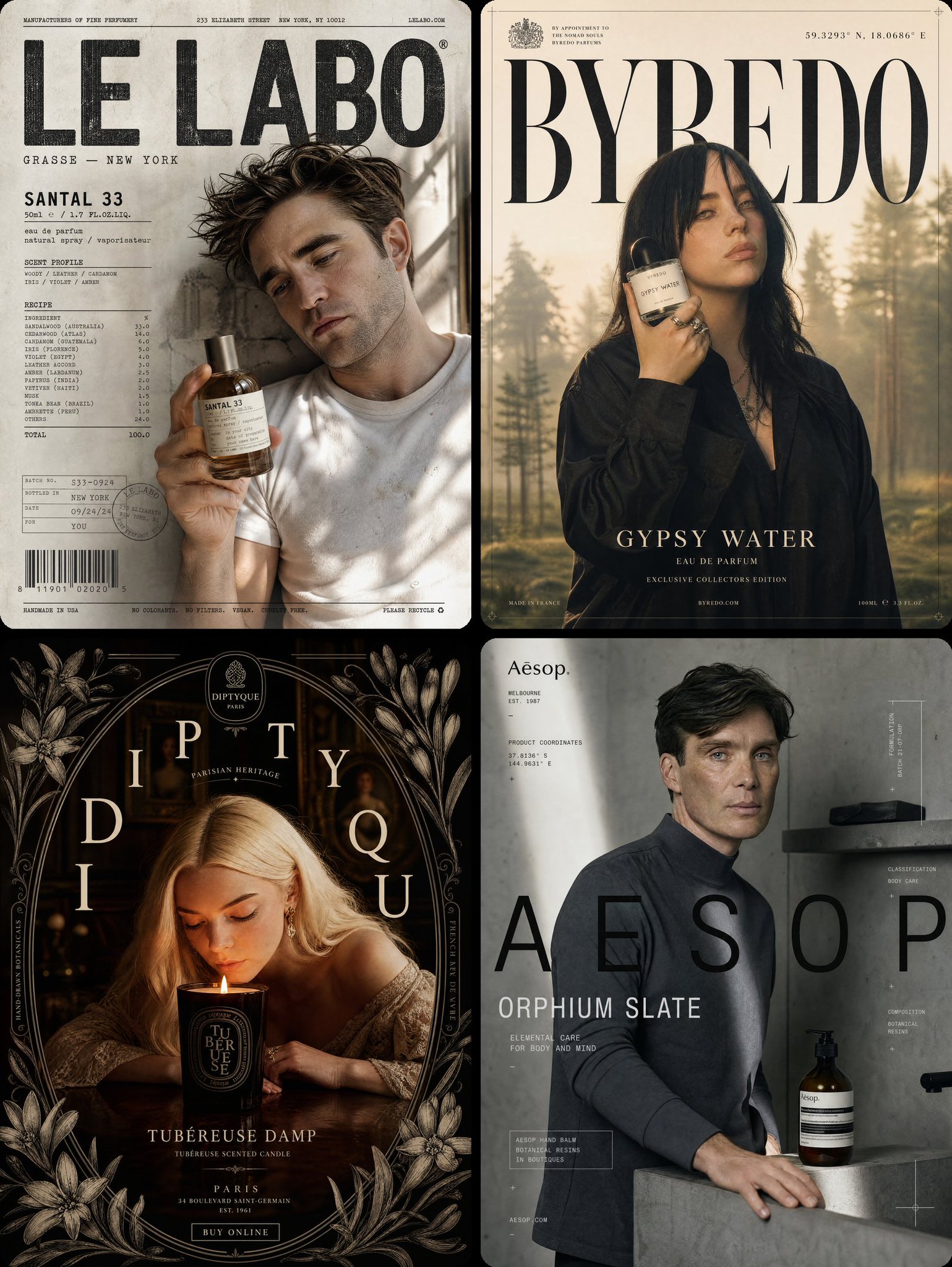 Pattinson Le Labo Santal 33