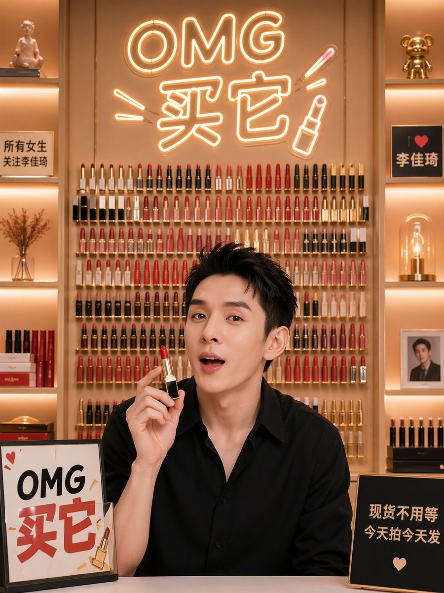 Li Jiaqi Lipstick Wall Revealed