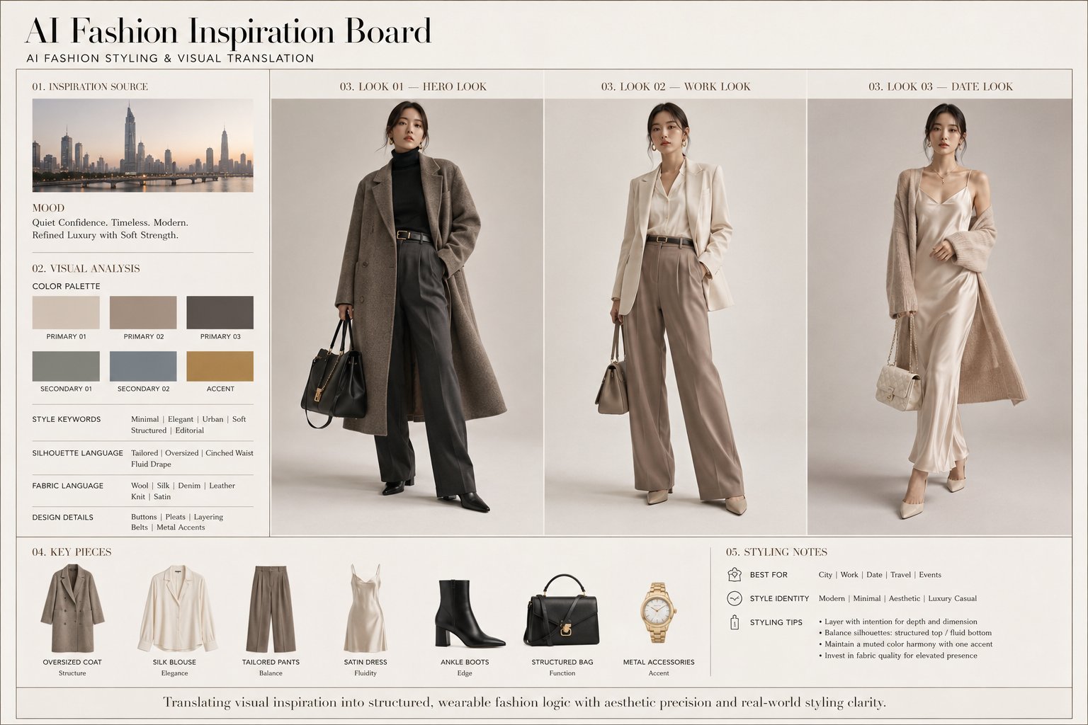 AI Fashion Inspiration Pictorial