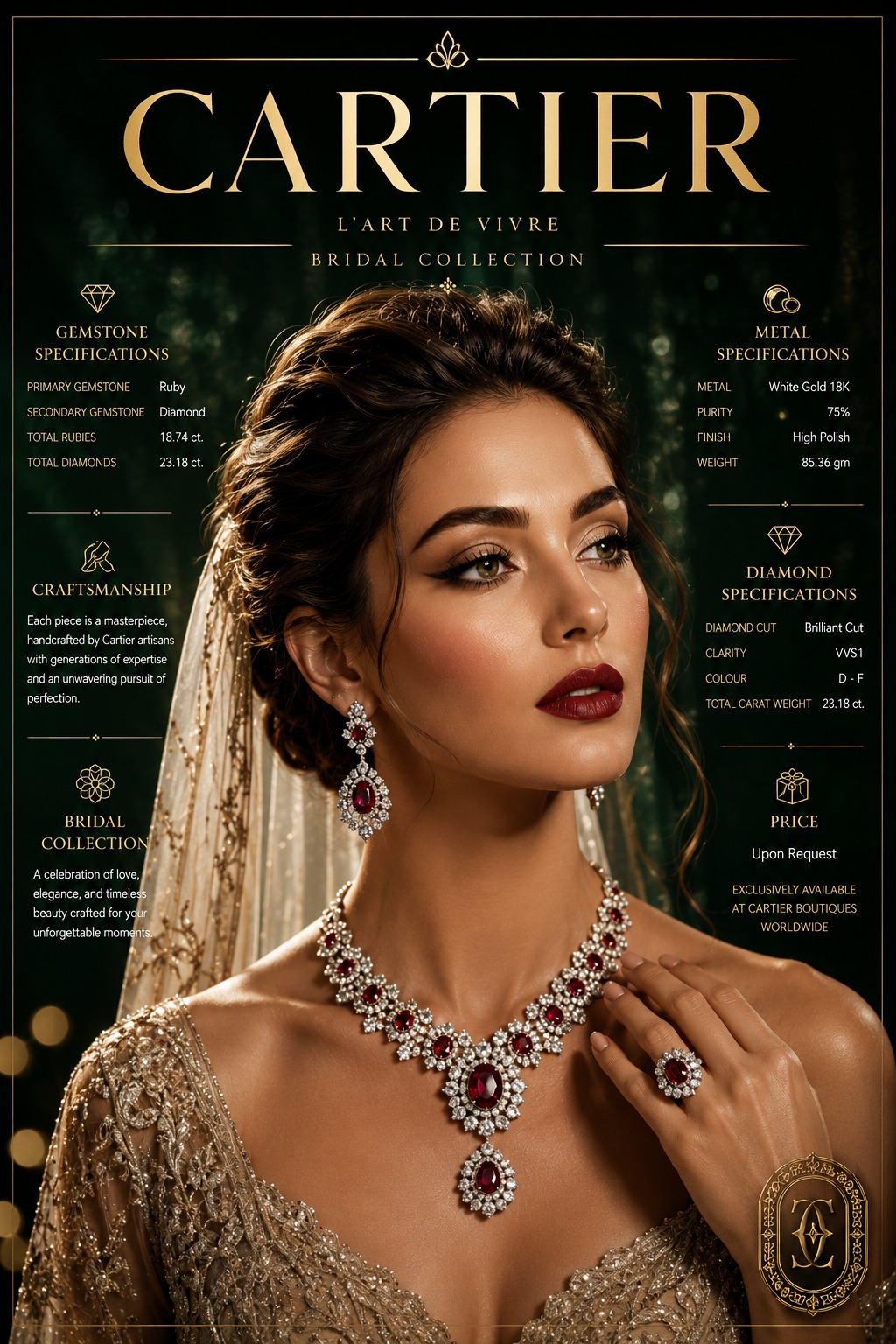 Luxury Wedding Jewelry Ad